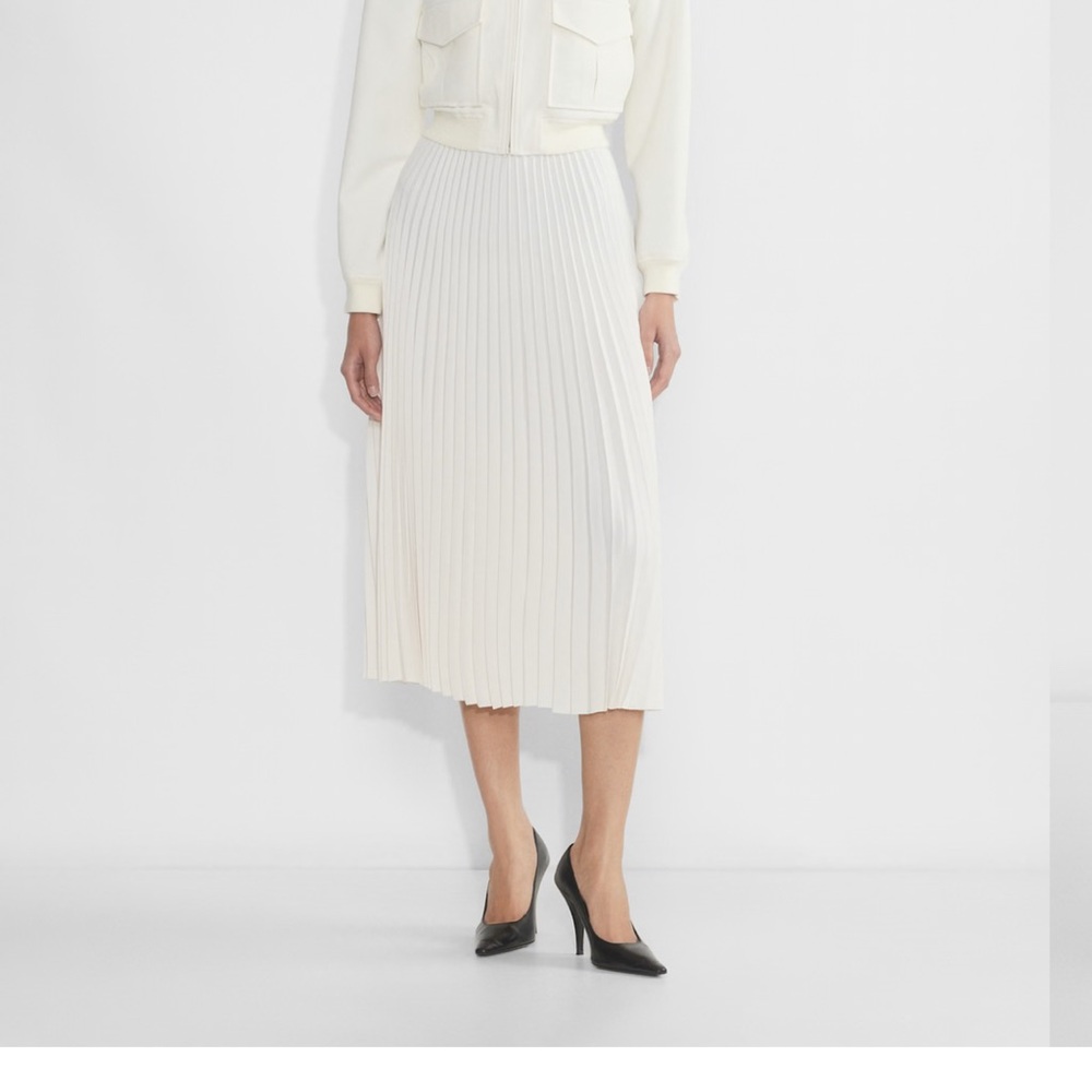 Aritzia Babaton Acclaim Skirt, light birch